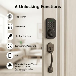Fingerprint Keypad Deadbolt