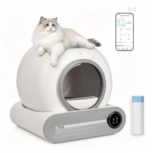 Smart Self-Cleaning Cat Litter Box